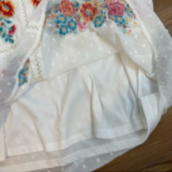 Savanna Jane Floral Embroidered Swiss Dot Top - Picture 15 of 16